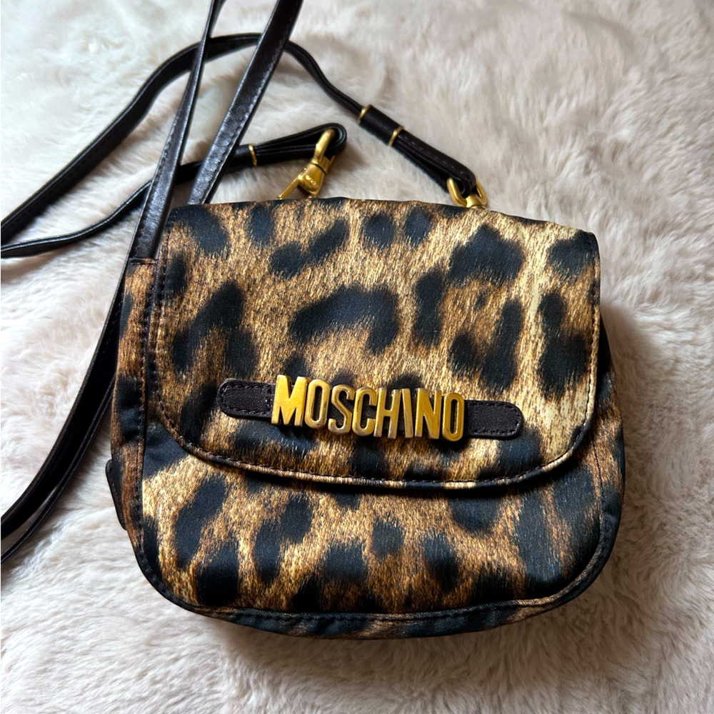 Leopard Moschino Mini Crossbody Purse🐆